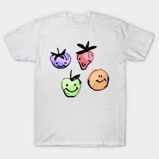 Doodle Fruits T-Shirt